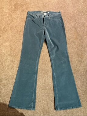 Vintage Gap Low Rise Boot Cut Velvet Jeans Blue Womens 6R 30x32